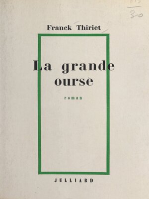 cover image of La grande ourse
